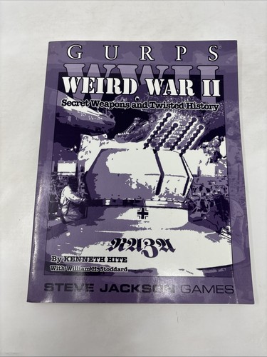 Gurps weird war ii - gurps,