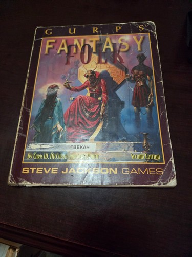 Gurps fantasy folk book steve - gurps,