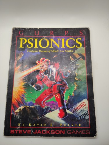 Roleplaying game book gurps - book,